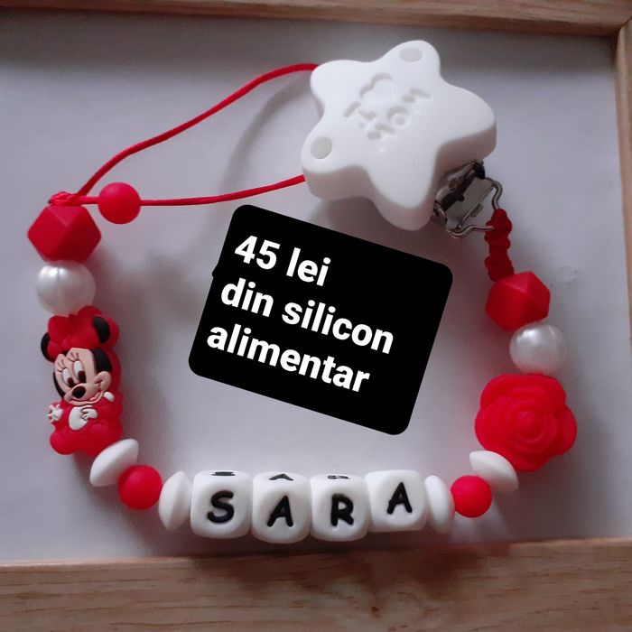 Lănțișoare de suzeta din silicon