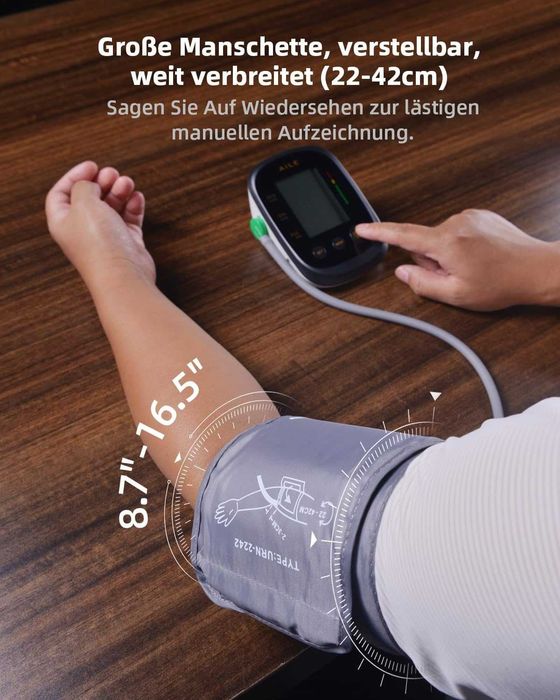 AILE автоматичен апарат за кръвно налягане за горна част на ръката