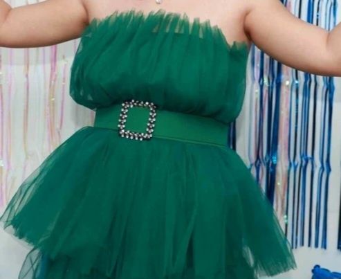 Rochie ocazie din tiul