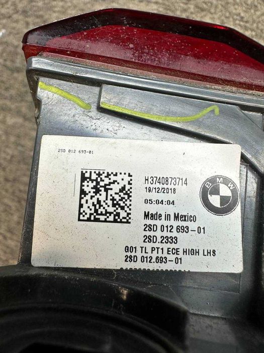 Stop aripa stângă BMW X3 G01