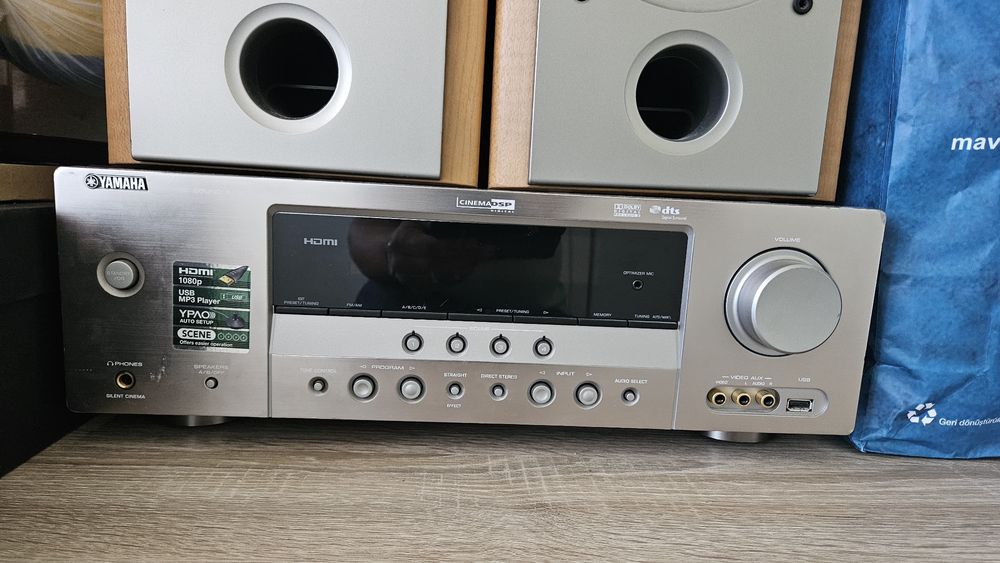 Hifi бутикова комбинация дек и рисивър домашна употреба