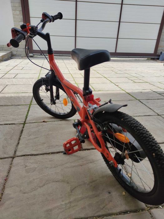 Детски велосипед 16 инча Decathlon ROBO ORANGE