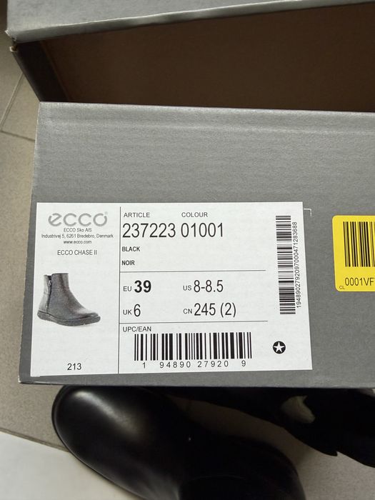 Ghete Piele Dama, ECCO Hydromax, Noi, Masura 39