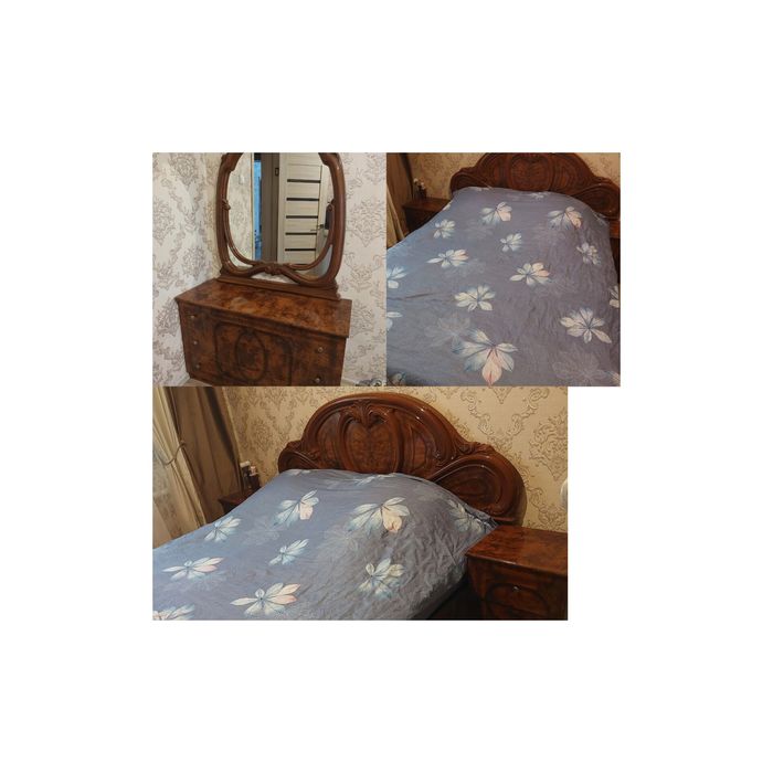 Продам кровать комод +2тумбы