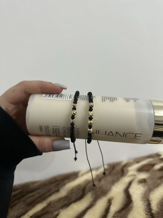 Bratari cu bile placate cu aur14/18k