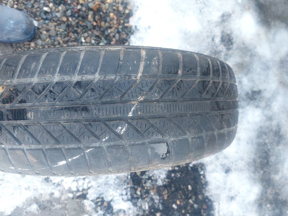 Шина с железным диском
