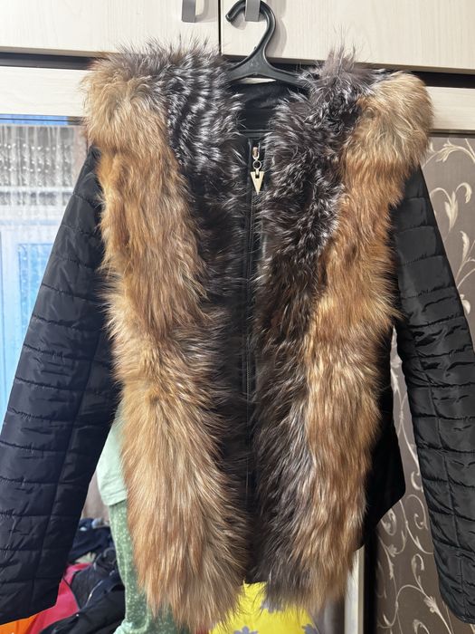 Меховая куртка женская