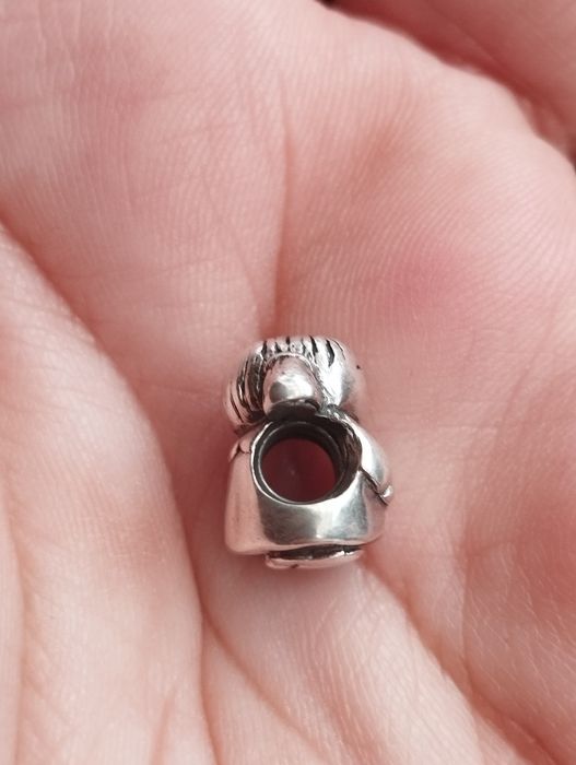 Charm din argint Pandora original fetiță veselă