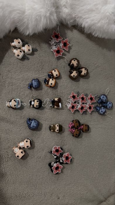 Фигурки-брелоки из сериала «Очень странные дела»/Stranger Things (ОСД)