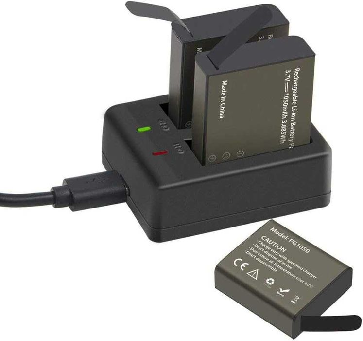 Батерия за екшън камера 3 x 1050mAh