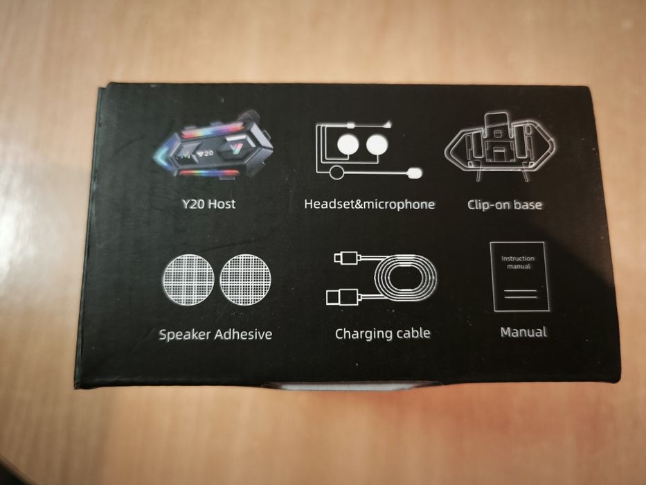 Intercom cască motocicletă