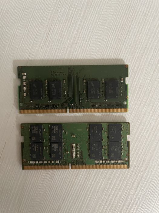 2x RAM laptop DDR4 16GB – Samsung + Micron – 32GB total
