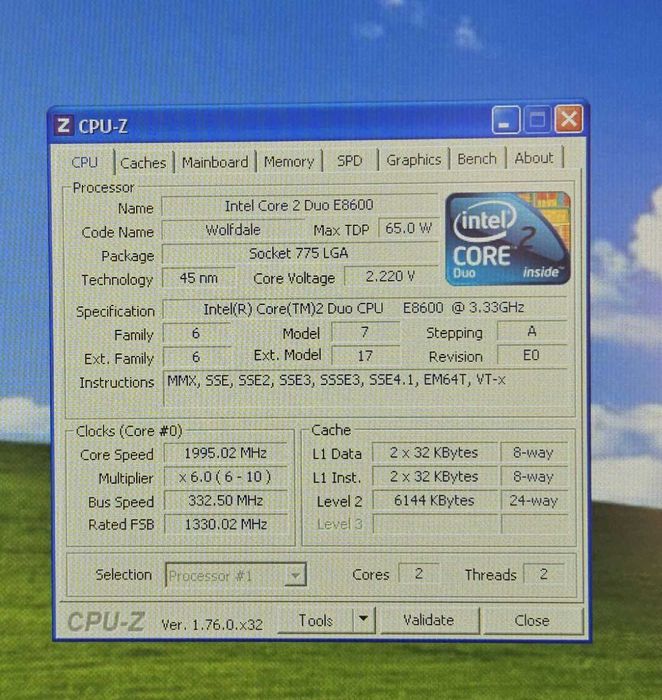 Calculator retro gaming Windows XP x86/32 bit – Shuttle XPC SG41J1 PLUS