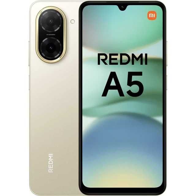 Telefon mobil Xiaomi Redmi A5, 3GB RAM, 64GB, Sandy Gold