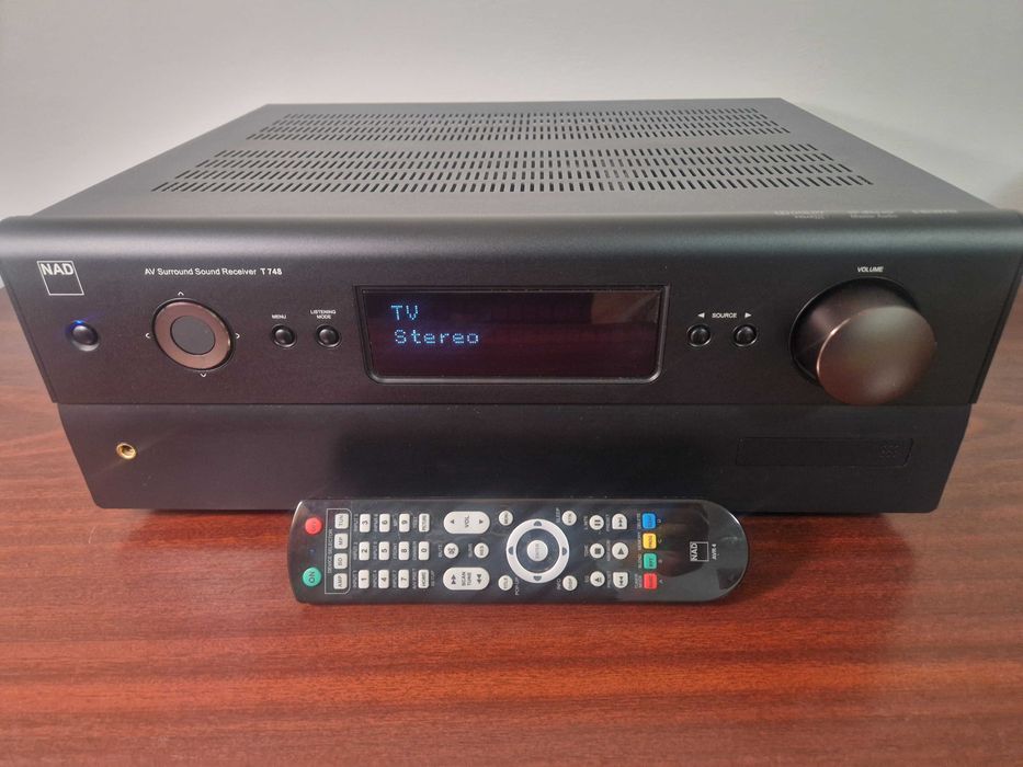 NAD T748 Receiver AV HDMI ARC–Stare Impecabilă–Telecomandă Originală