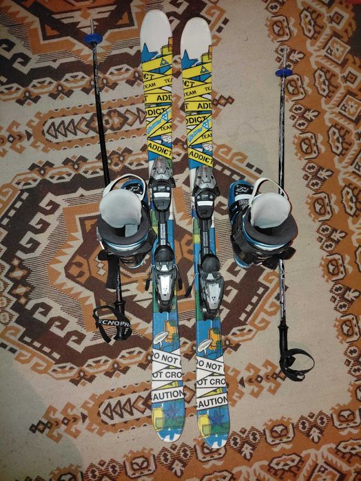 Детски ски 130 см комплект