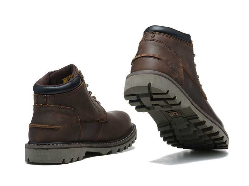 Кожаные ботинки, мужские CAT SWING SHIFT MID [39-44 размер]