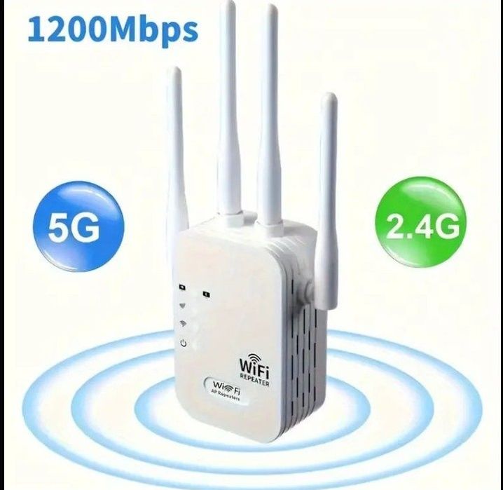 Amplificator extensor dual-band 2,4ghz-5ghz