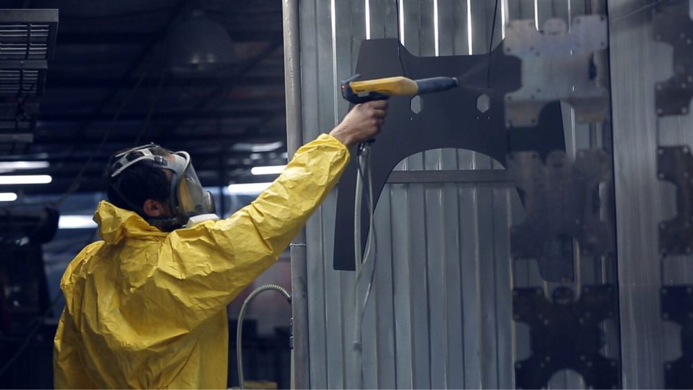 Порошковое краска. Полимерная краска parashkoviy kraska kukunli boyash