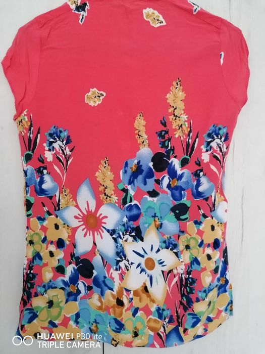 Дамска риза/блуза с къс ръкав