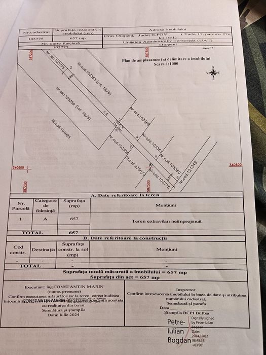 Teren de vanzare in Otopeni