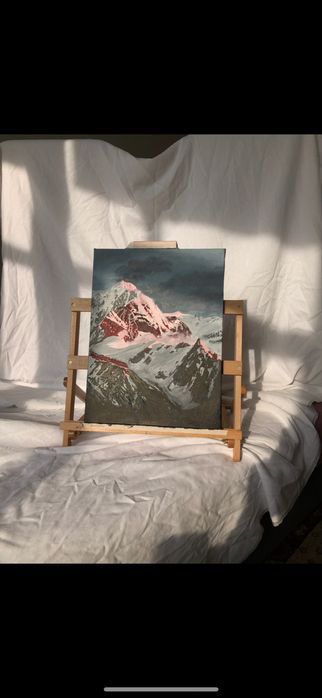 картина маслом горы