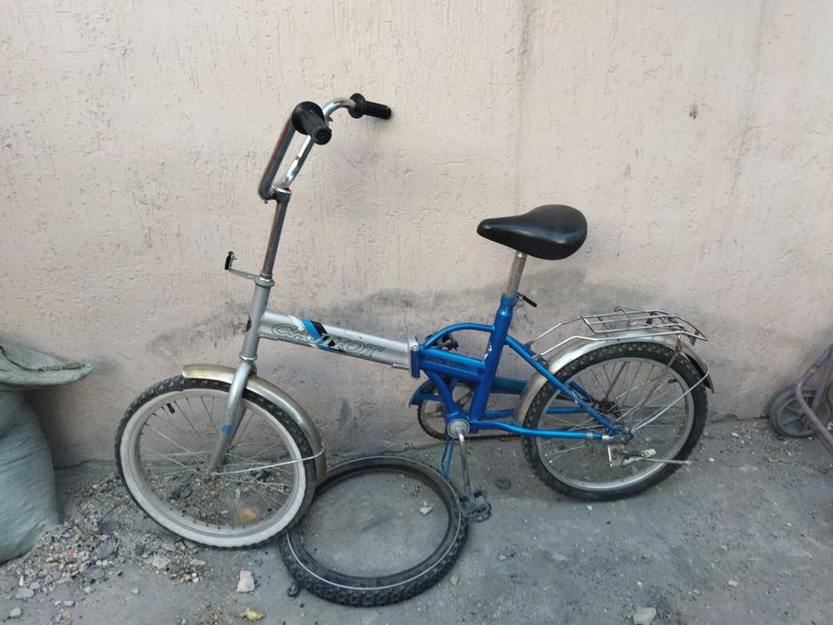 Велосипед салют синий