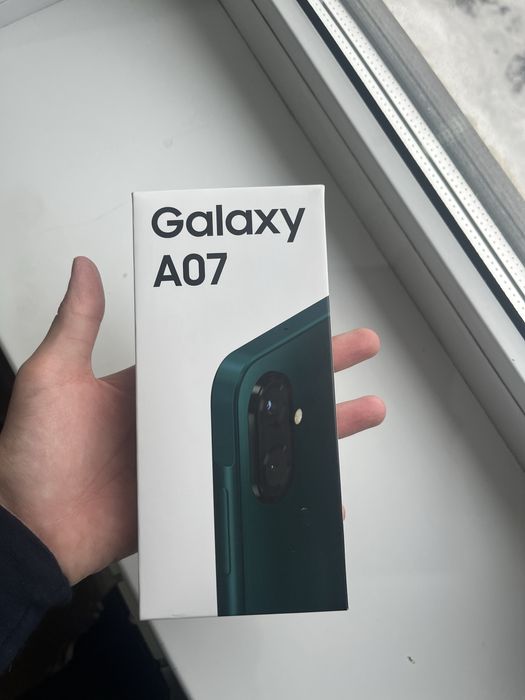 Samsung A07 новый  нераспакованный телефон