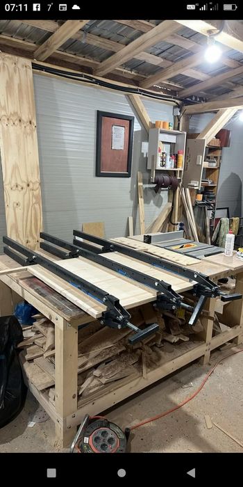 Prese duble reglabile pentru blaturi