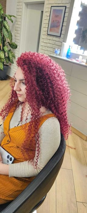 Extensii afro crochet