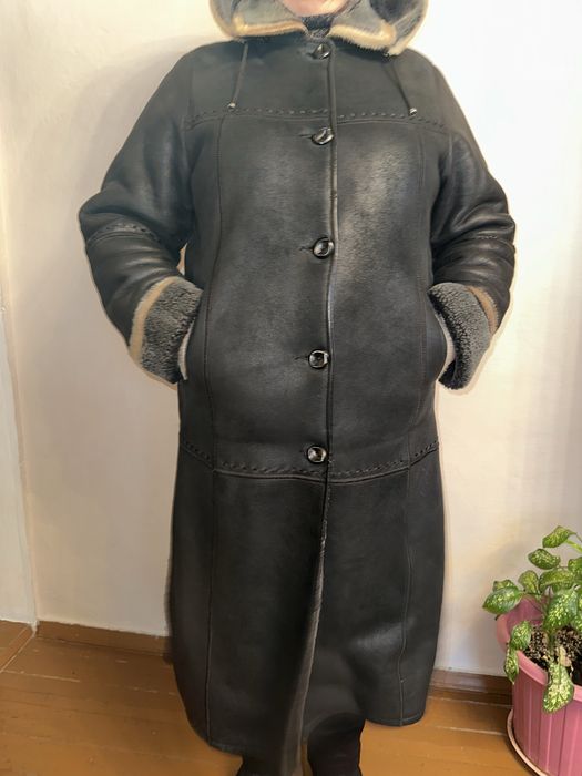 Женская дубленка