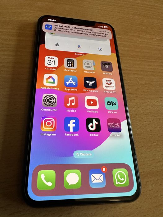 iPhone XS MAX space grey, 256Gb, impecabil si stare excelentă