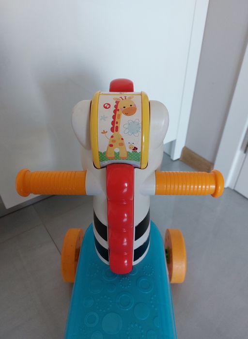 Fisher Price - Количка Зебра за бутане с крачета