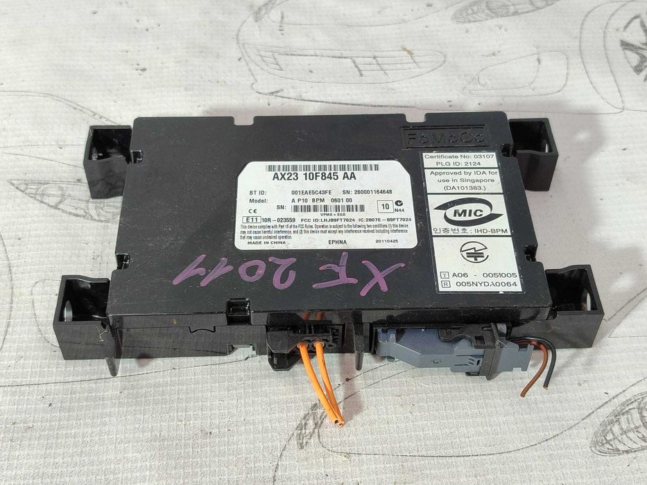 Modul Bluetooth Jaguar XF X250 COD: AX23-10F845-AA 2011 / [2007-2015] / (5D3)