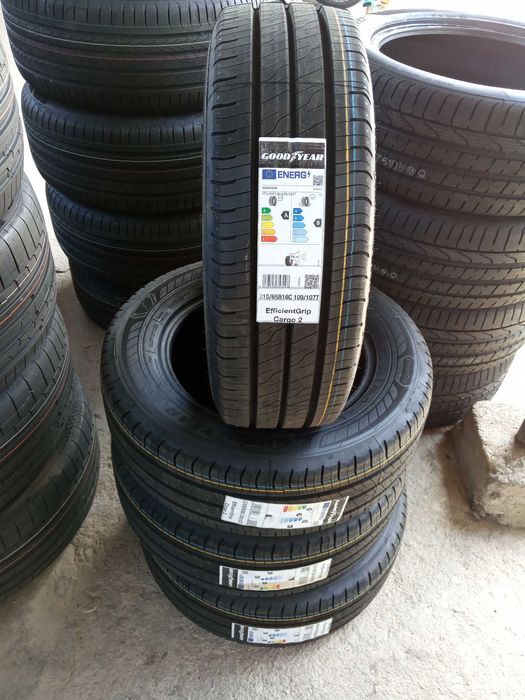 Нови летни бусови гуми 215/65R16C Goodyear EGrip Cargo 2 109T DOT2025