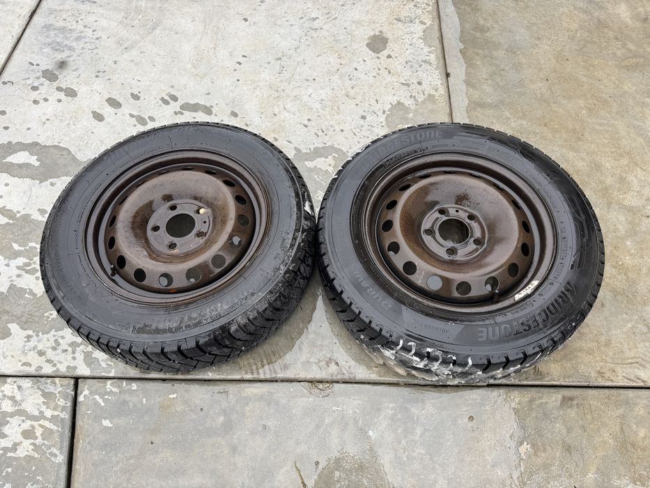 Anvelope all season Bridgestone 205/65/R16 C DOT 2022 jante de tablă