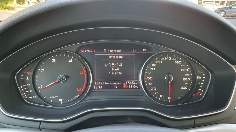 AUDI A4 2.0TDI, 122CP, automată, 05/2018, 154731km. Merită vizionată!