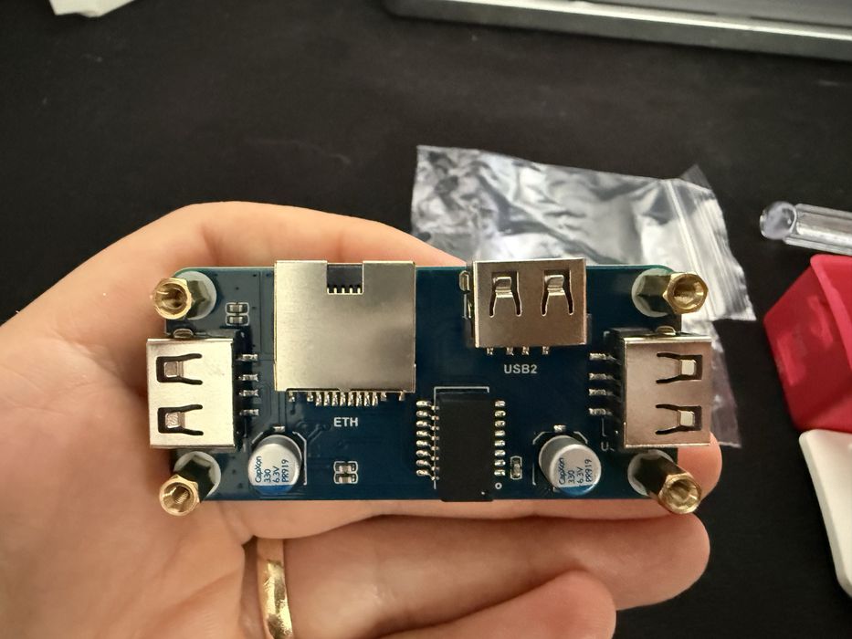 Raspberry Pi Ethernet / USB HUB HAT