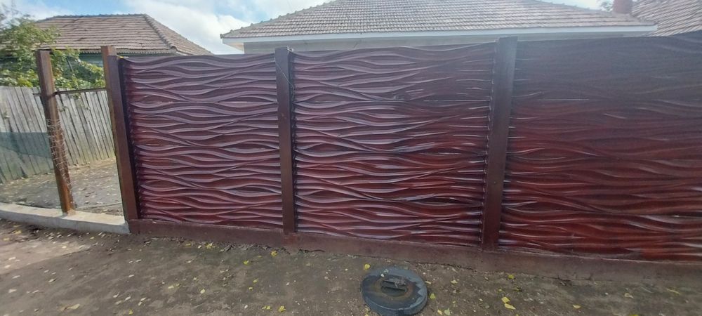 Gard de beton vibropresat profesional