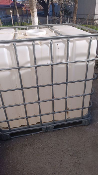 Ibc vas apa 1000litri cub apa rezervor 1 tona Sarbi • OLX.ro