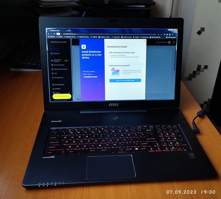 Геймърски msi MS-1773