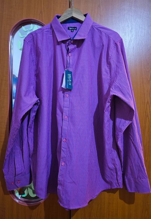 Cămașă bărbați slim fit Galaxy by Harvic