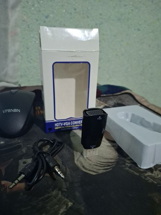 Адаптер Переходник HDTV-VGA+AUD