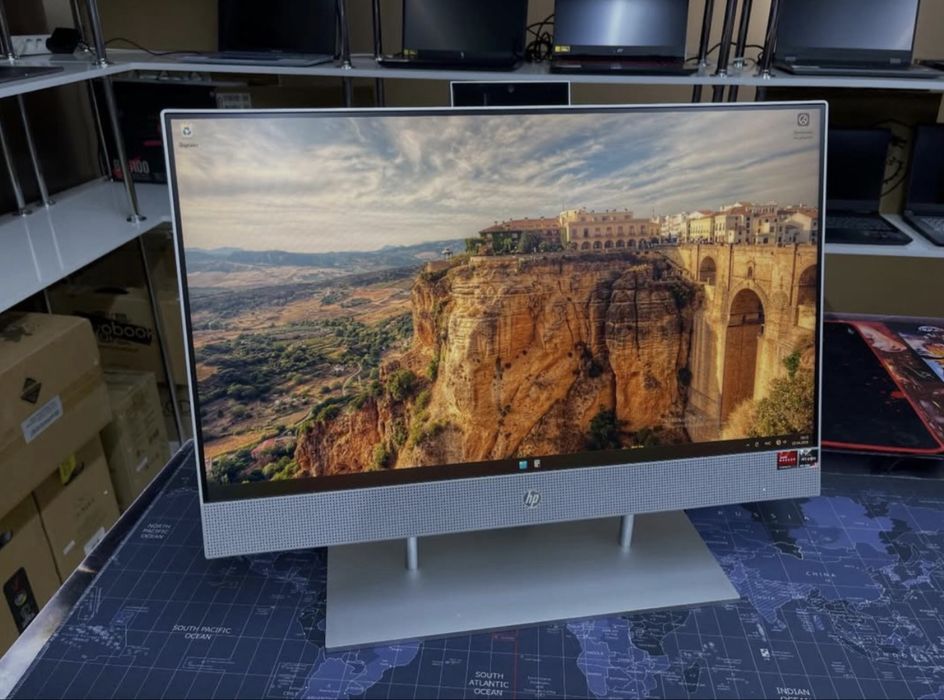 Моноблок HP 24’/Ryzen5-4500U/16GB/256SSD/