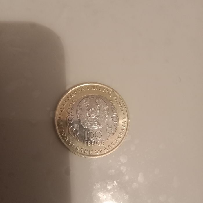 Манета 100 тенге для коллекции