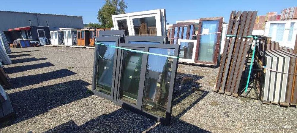 Fereste pvc noi in stoc  diferite culori si dimensiuni.