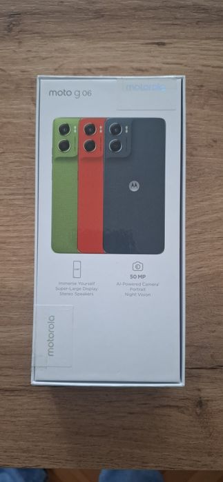 Motorola g06 256GB 4GB RAM Зелен