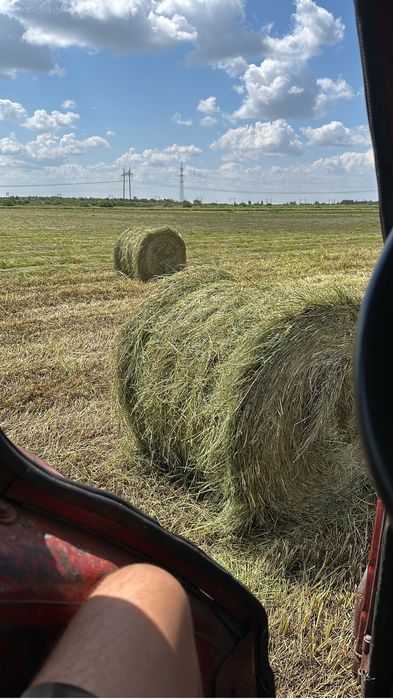 Сено в рулонах , разнотравие