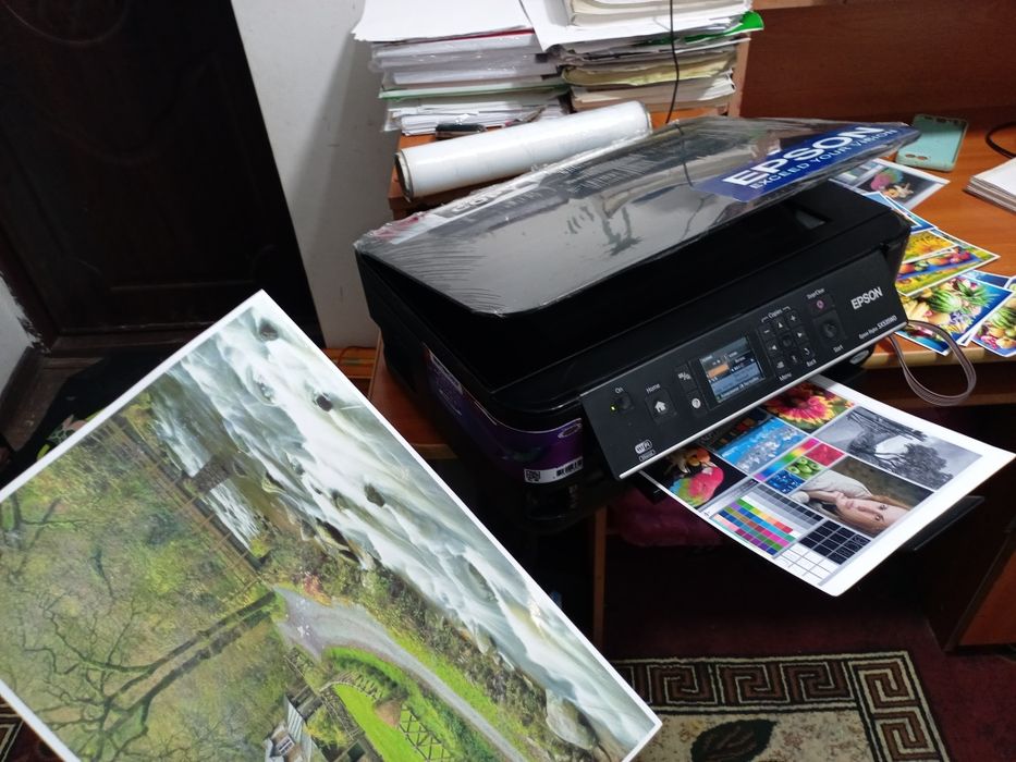 Epson 535 WI Fi bor.KOPY_SKAN_PRINT_6 rangli dyuzi100% idialni holatda