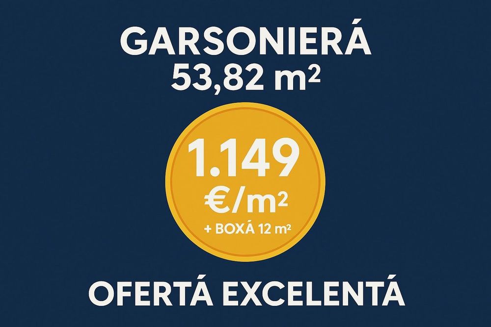 Ocazie rară! Garsonieră cât un apartament+boxă generoasă, Tulcea